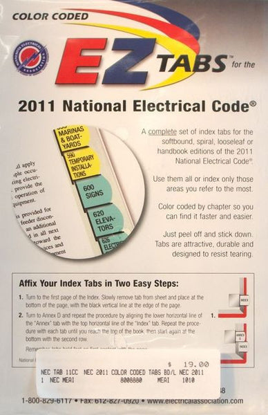 nec code book with tabs